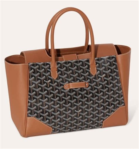 goyard the new it bag|goyard saigon tote bag cost.